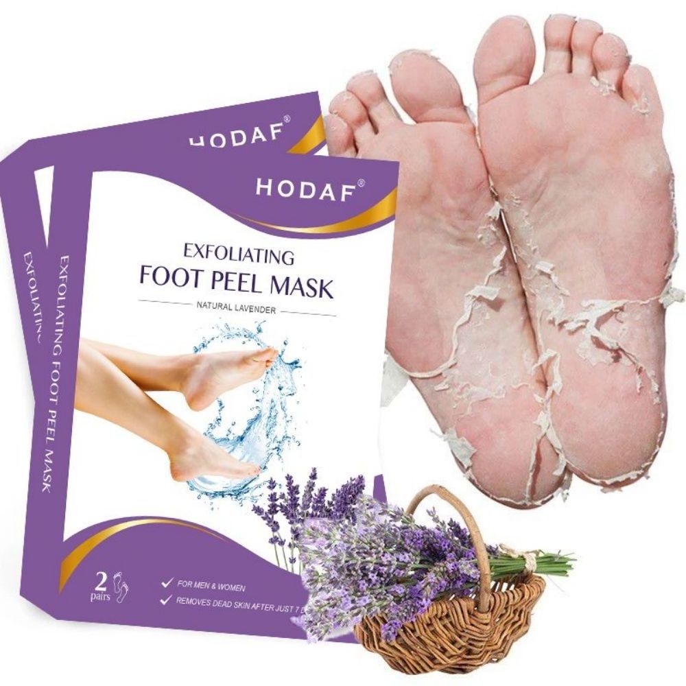 Lavender Foot Peel Gel Socks Baby Your Feet Exfoliating Foot Mask