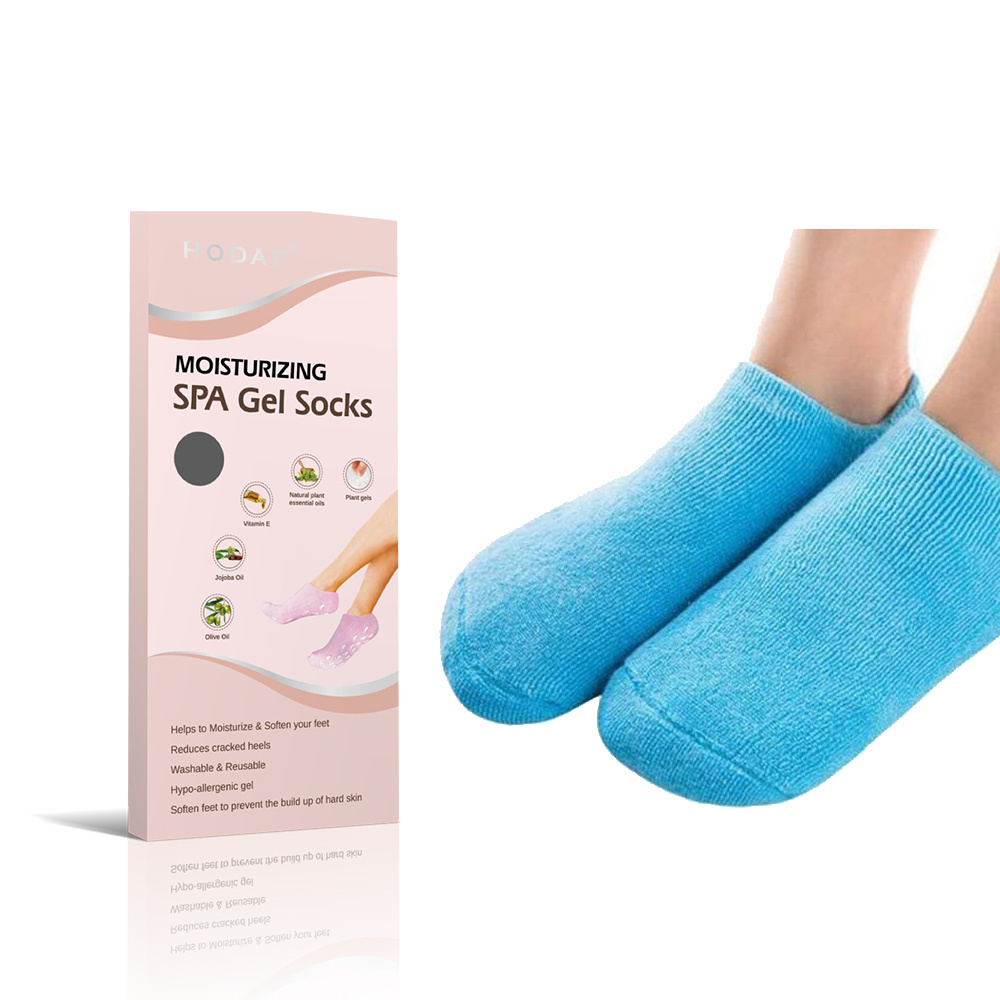 OEM Moisturizing Spa Gel Socks silicone gel sock cooling gel sock