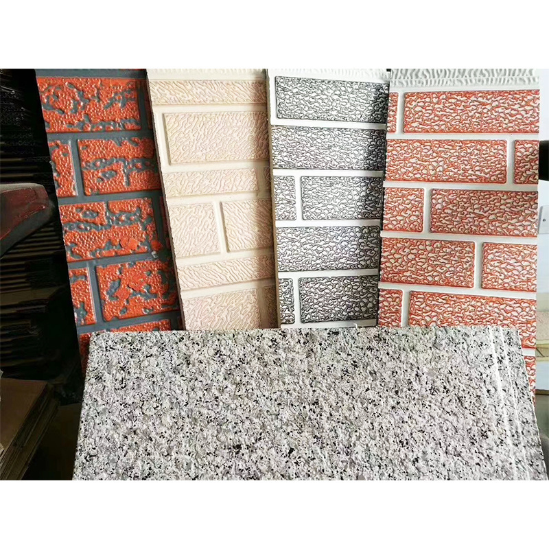 Outdoor use Pu core sandwich panels insulation metal foam wall tiles exterior wall board