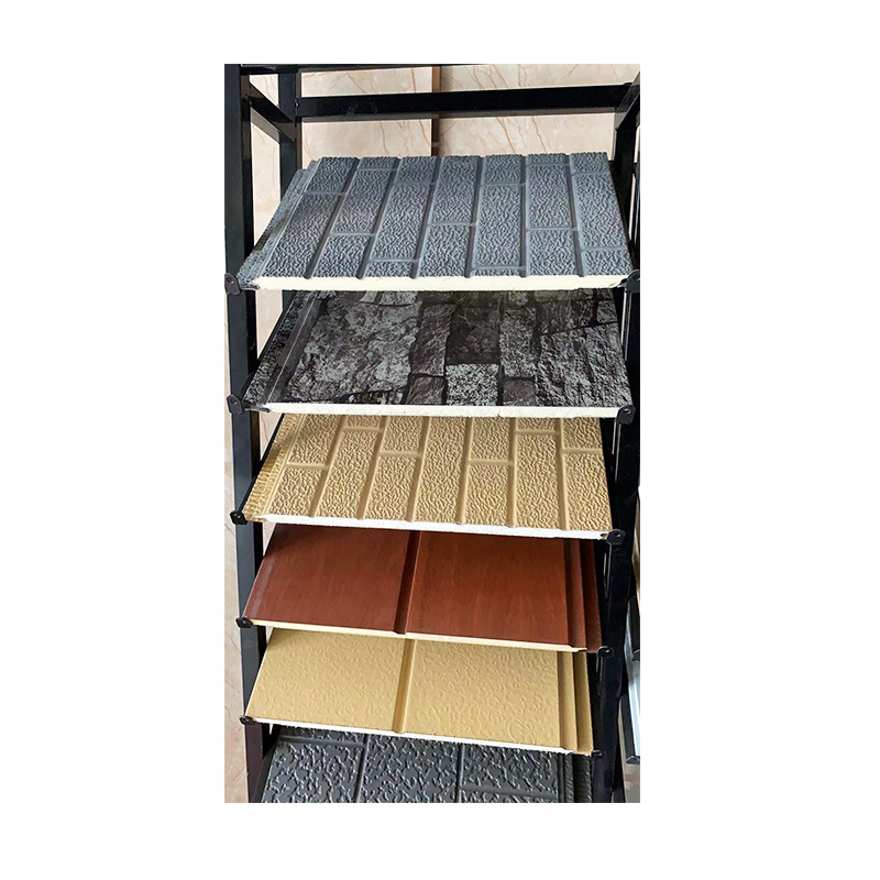 Polyurethane foam sandwich panels wall facade brick panel