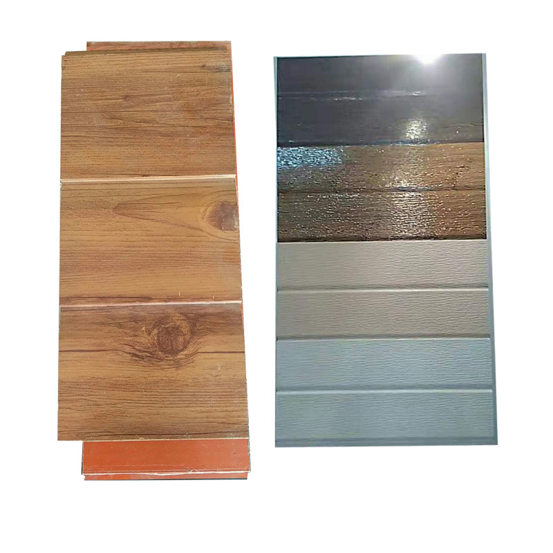 Outdoor use Pu core sandwich panels insulation metal foam wall tiles exterior wall board