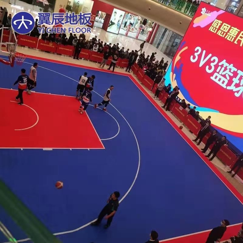 PP Interlocking Removable Floor Tiles/Outdoor Basketball Sports Flooring