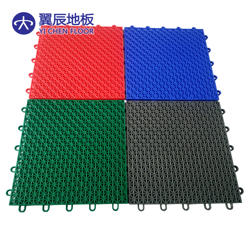 Indoor hockey court inline floor tiles portable roller skating rink flooring