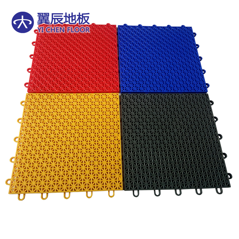 Indoor hockey court inline floor tiles portable roller skating rink flooring