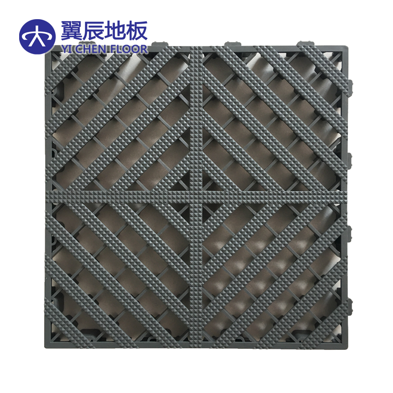 PP interlocking mat Anti slip interlocking drainage garage floor tiles plastic floor car washing floor