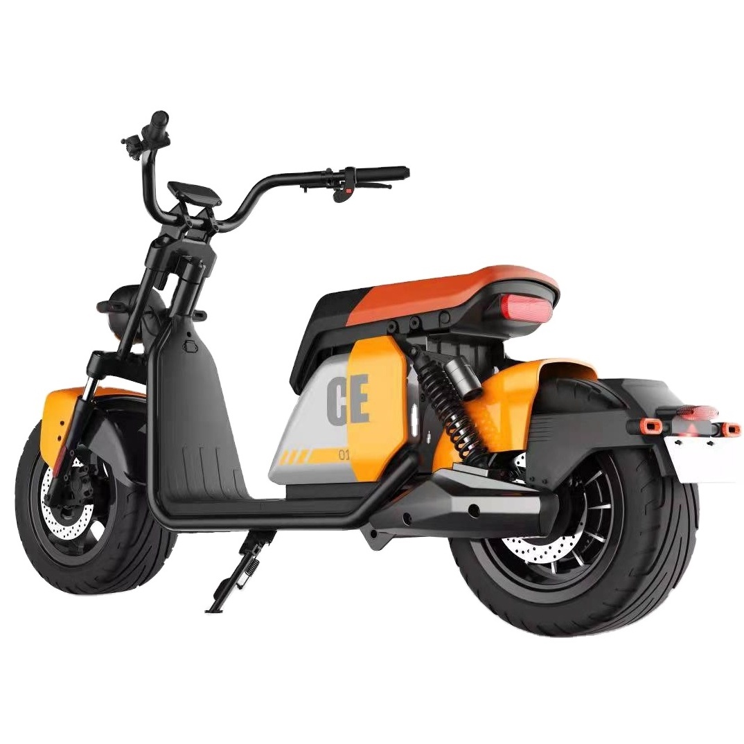 New Adult 2 wheels Fat Tire 3000W 12inch Powerful Hub Motor Brushless Scooter 60V E-bike Electric Citycoco