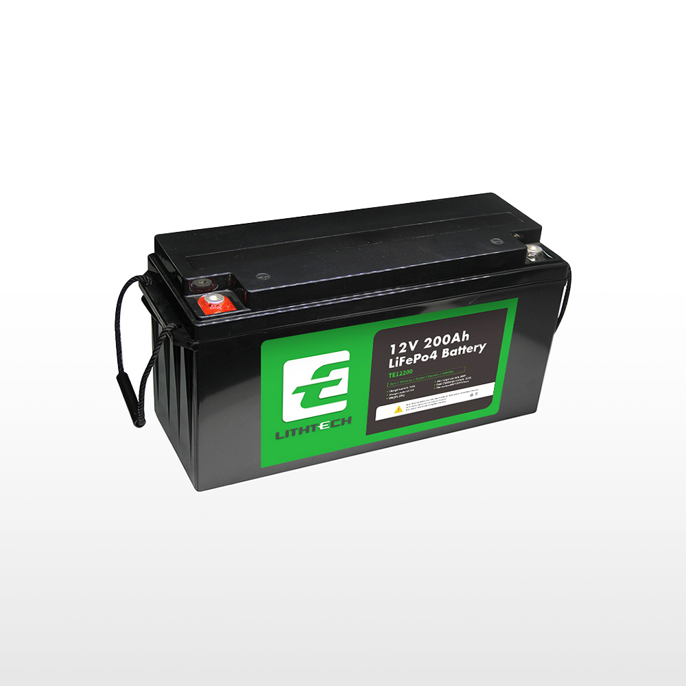 Lithtech LiFePO4 24v100Ah Lithium Ion surplus farm tractor electric auto batteries solar lithium Battery