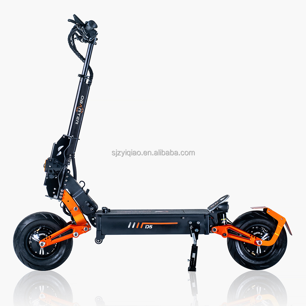 Popular US EU Stock D5 super stable electric scooter 5000w dual motor two wheel folding electric scooter for adults