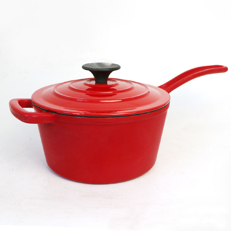 hot sale cast iron stock pot cast iron bread baking pot cast iron soup pot