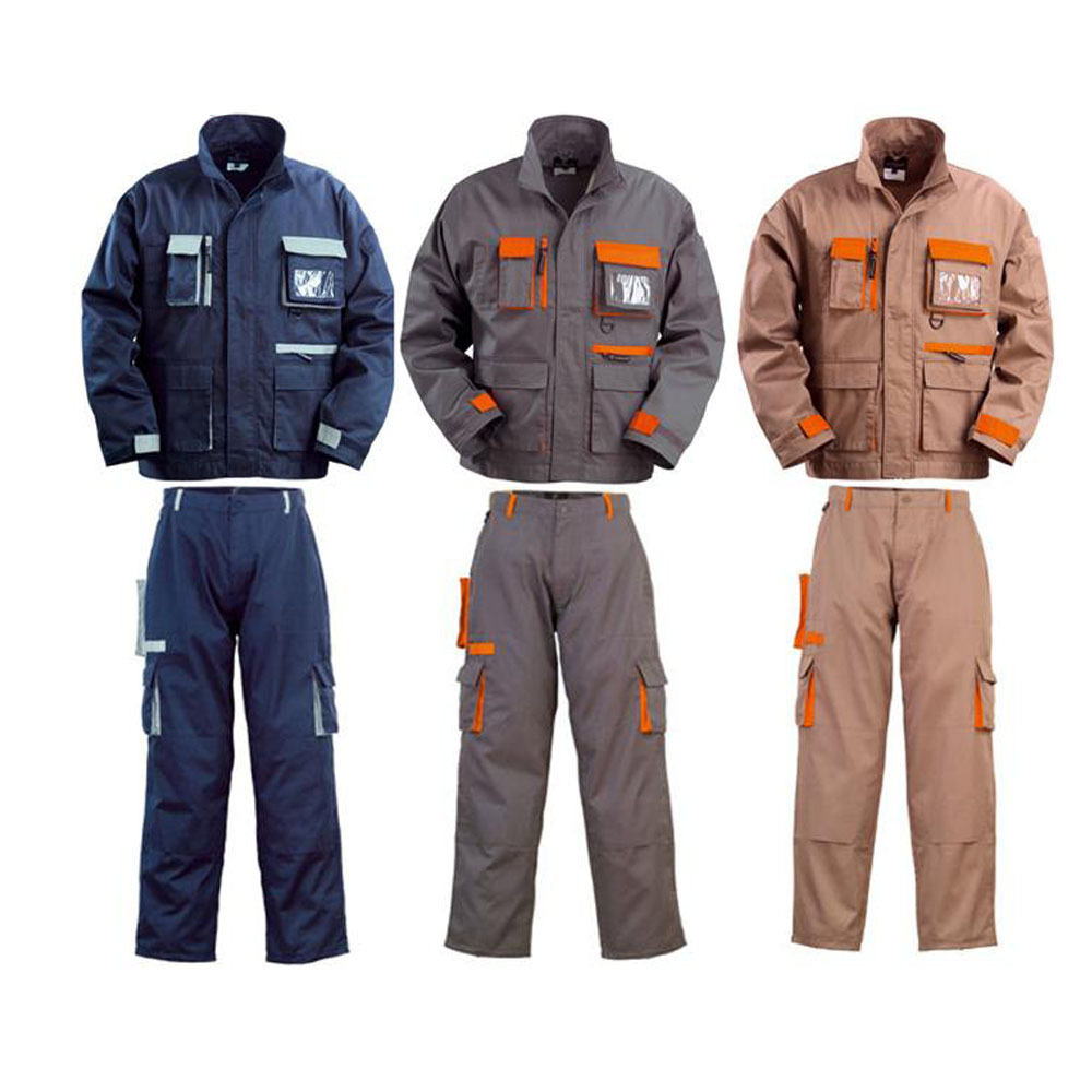 Fire Retardant Clothing 100%Cotton Fr Hi Vis Reflective Workwear Suits Flame Resistant Industrial Working Uniform Coverall