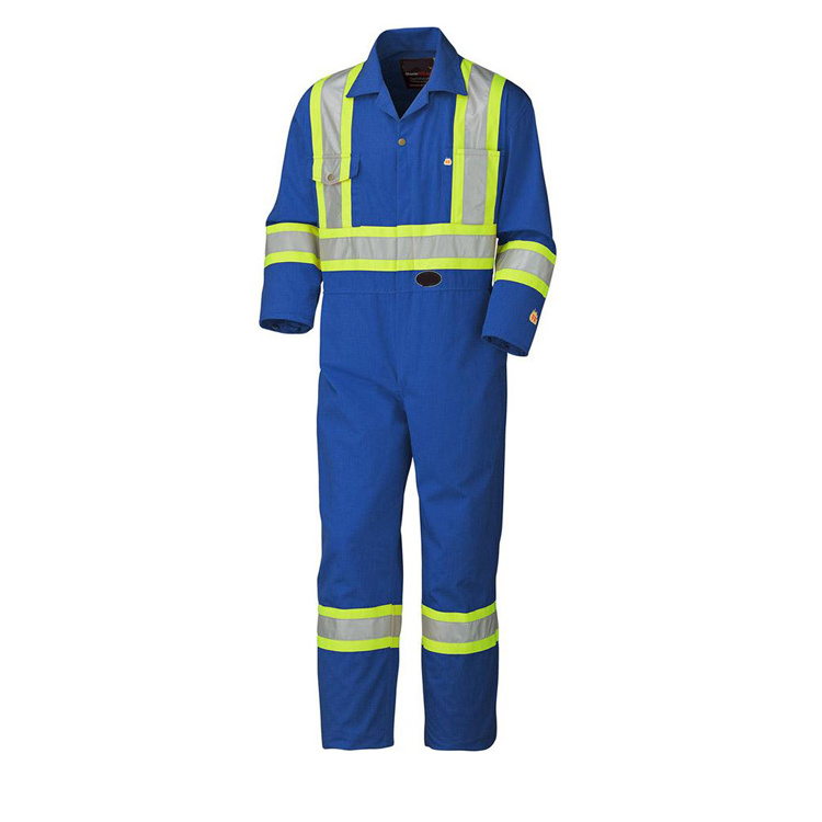 Wholesale Mechanic Worker Jumpsuit Fire Resistance One Piece Overalls Work Clothes for fireman