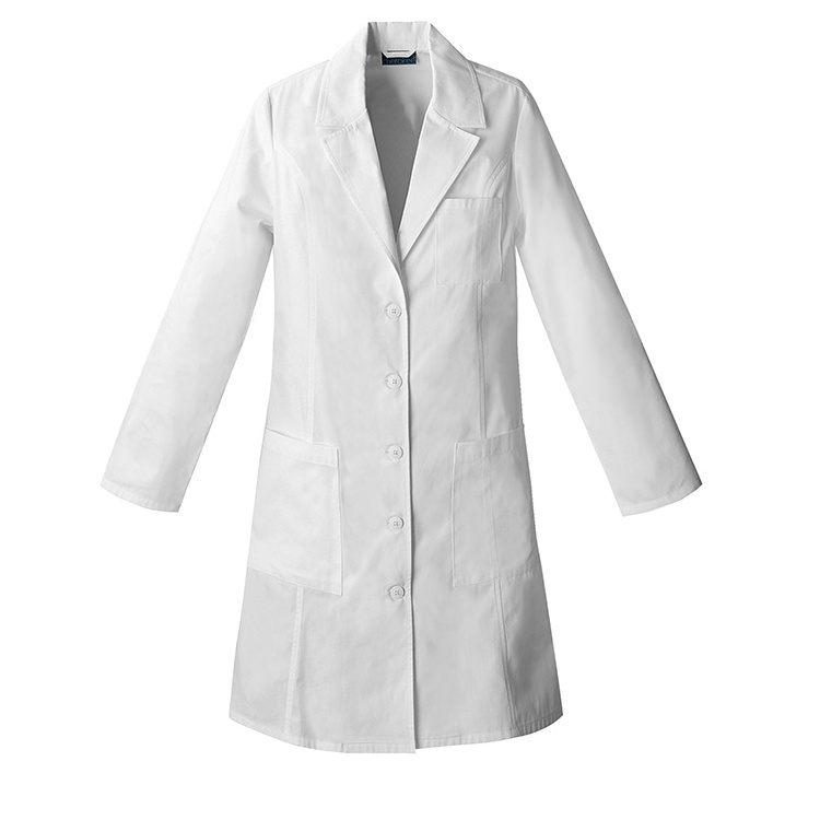 100%Cotton White Lab Coats And Medical Scrubs Uniforms Nurse Coat Doctor's Overall Hospital Scrubs Uniforms White Gown