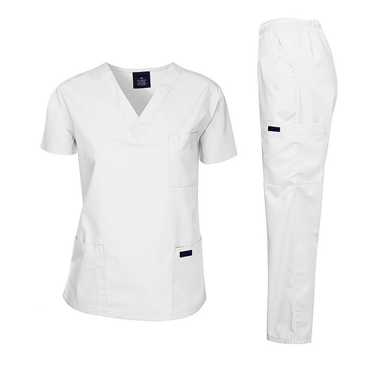 Wholesale OEM Hospital Uniform Nursing Medical Scrubs