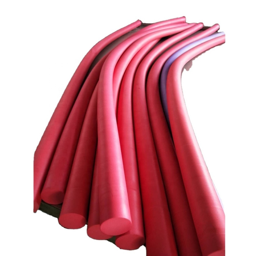 Colorful elastic custom size eva foam tube eva foam rod