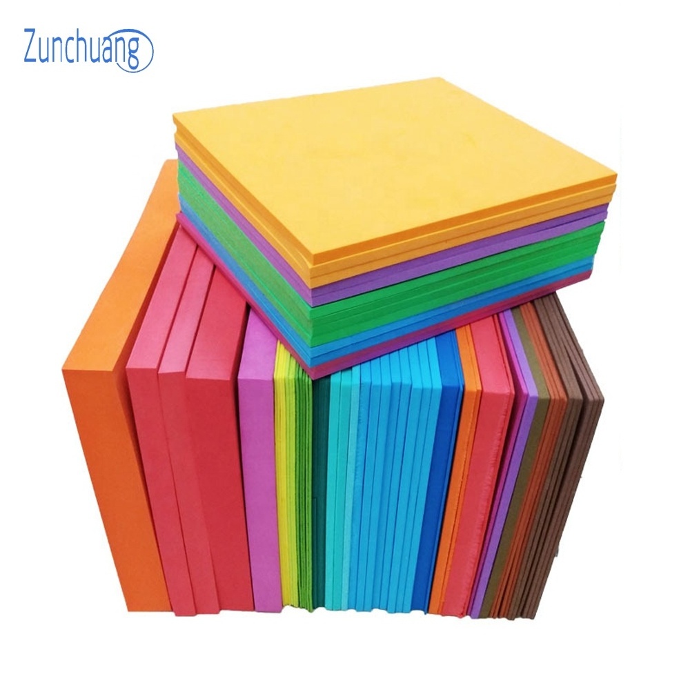 Multi-color high density EVA foam sheets EVA shoes material