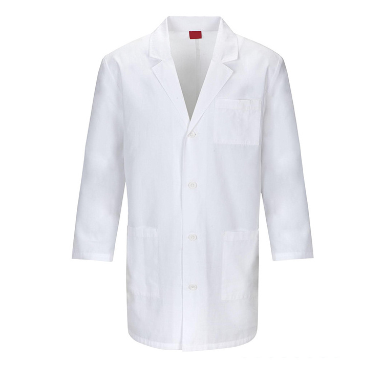 100%Cotton White Lab Coats And Medical Scrubs Uniforms Nurse Coat Doctor's Overall Hospital Scrubs Uniforms White Gown