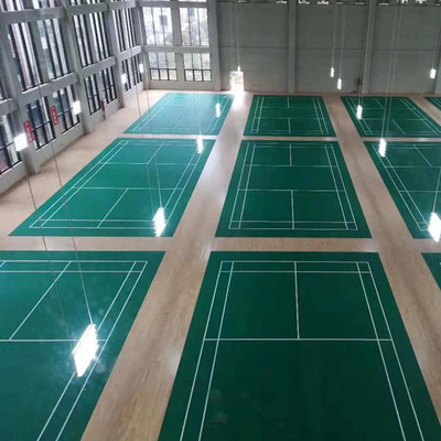 badminton court mat badminton floor tiles pvc sport flooring