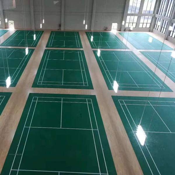 badminton court mat badminton floor tiles pvc sport flooring