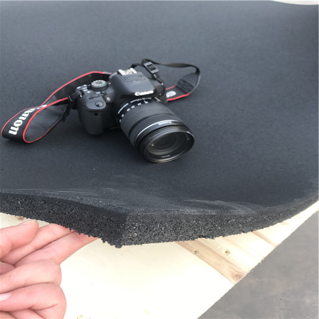 15mm-50mm thick rubber flooring treadmill floor mat industrial rubber floor mat hard foam rubber