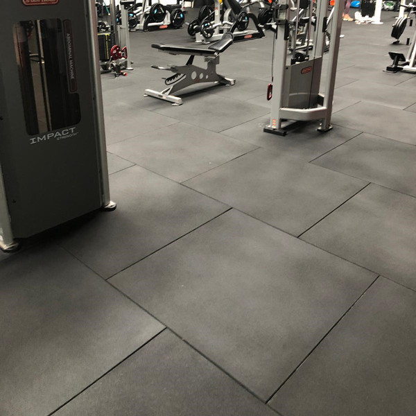 Rubber flooring tiles for gym fitness protective flooring recycle rubber mats gym rubber carpet