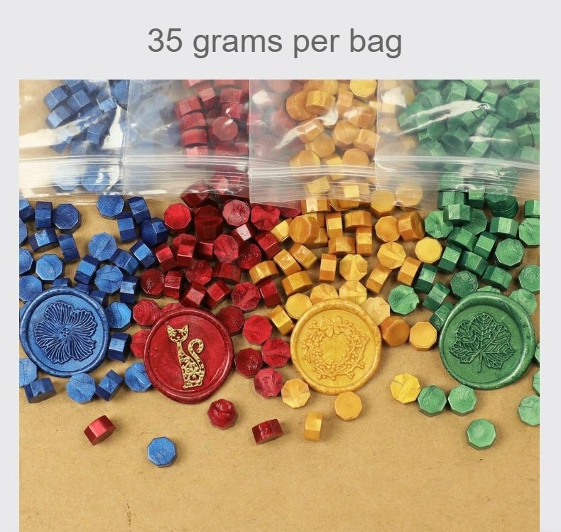 Multi-Color Small Bag 100 Pcs Sealing Wax Beads On Sale