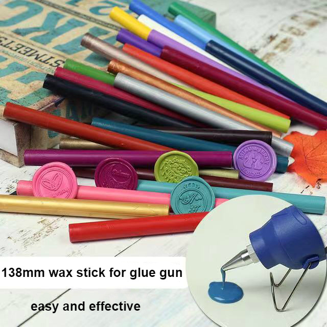 Hot Sale Glue Gun Sealing Wax Round Bars, Hot Melt Different Colors Wax Seal Sticks