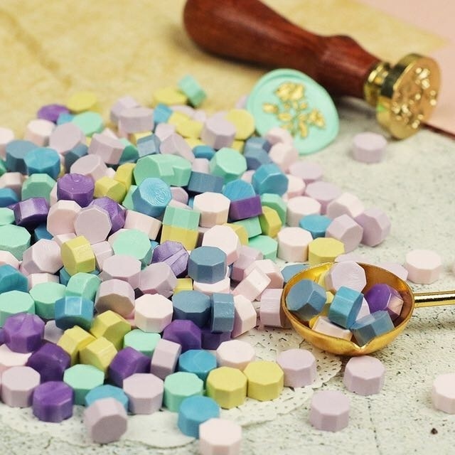 Multi-Color Small Bag 100 Pcs Sealing Wax Beads On Sale