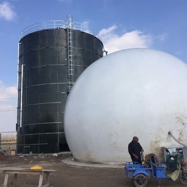 Double Film /Membrane Bio gas Storage Bag, Balloon, Tank, Cabinet, Roof, Dome, System, Gas Holder