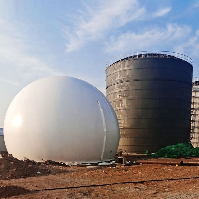 Double Skinned Biogas Holder, Biogas Storage Bag /Balloon /Roof /Dome /Tank /Cabinet For Biogas Plant