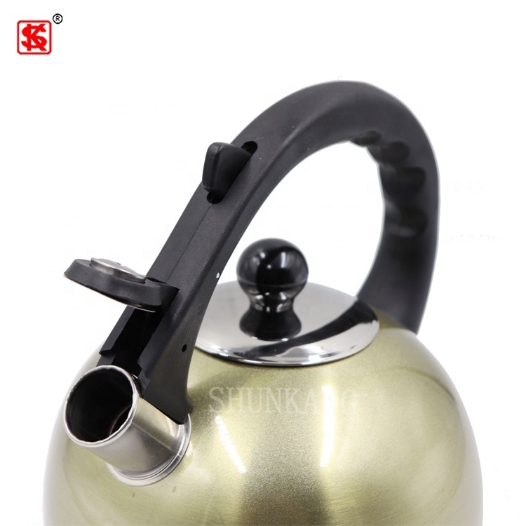 Colorful Kettle Integrated Stainless Steel Whistling Kettle Tea Pot Water Boiler Induction Kettle