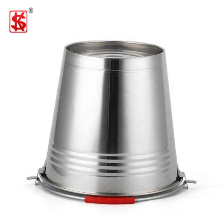 Thickness Stainless Steel Bucket with Big Handle/Stainless Steel Water Bucket