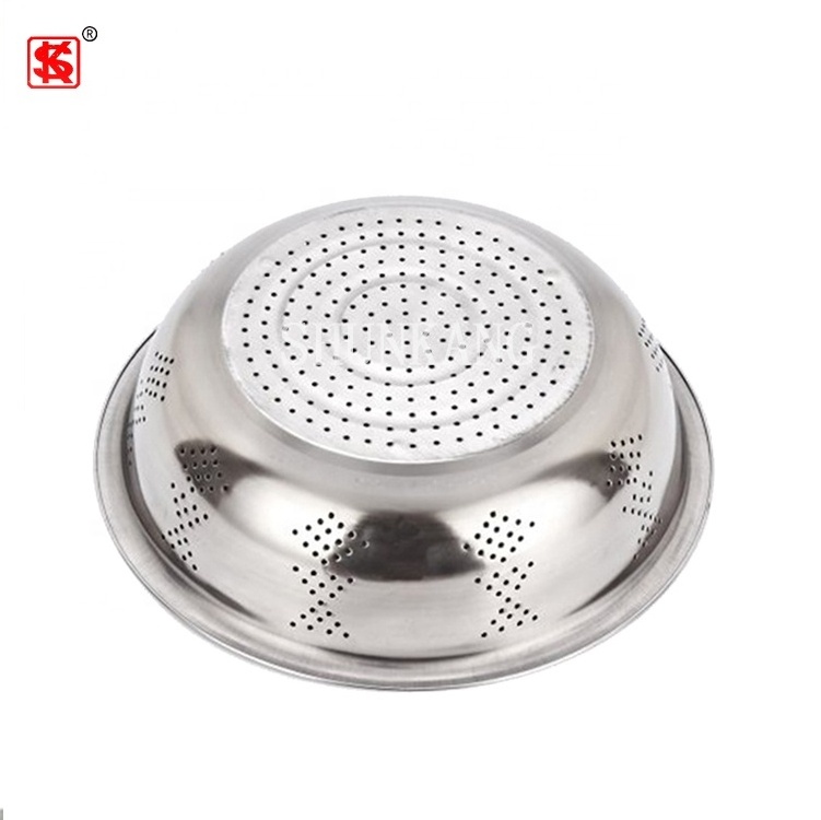 stainless steel strainer rice colander steel colander