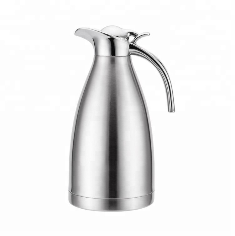 Stainless Steel Vacuum Carafe water jug / Thermal Flask Coffee Pot/ Keep Warm or Cold