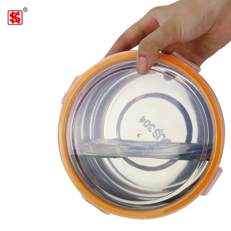 High Quality Bento Box Airtight Stainless Steel Lunch Box Food Storage Containers with Lids