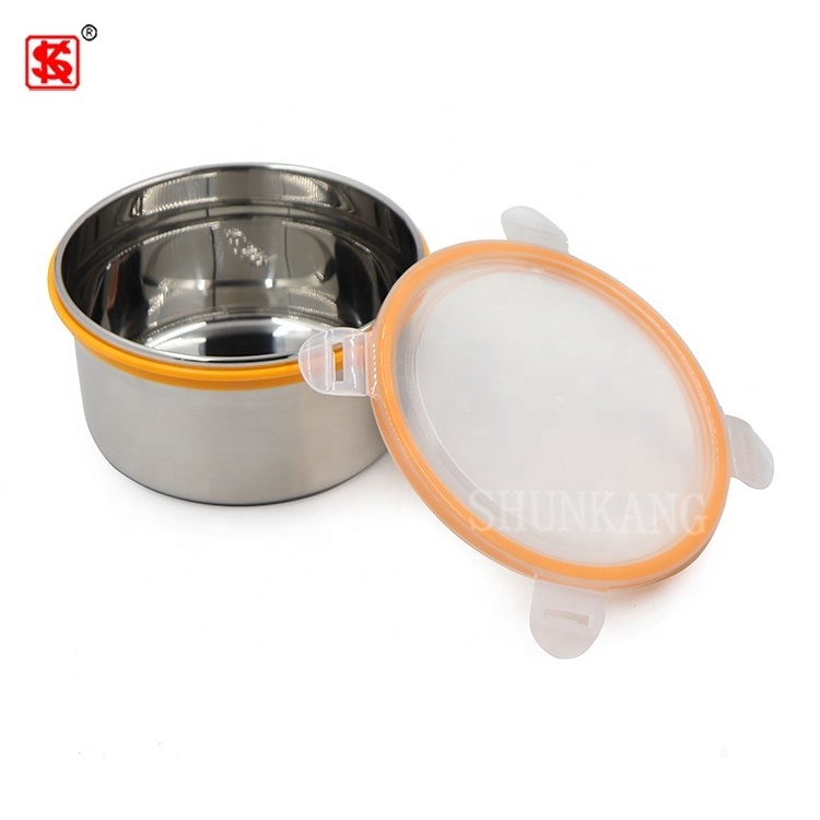 High Quality Bento Box Airtight Stainless Steel Lunch Box Food Storage Containers with Lids