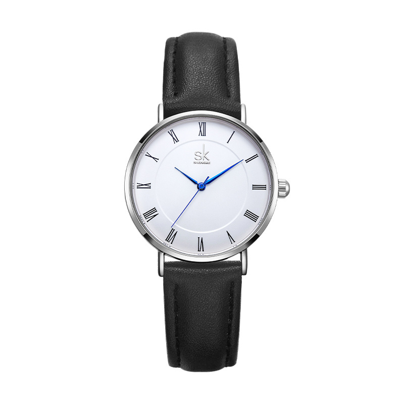 SHENGKE Beauty trendy wrist leisure design casual romantic female watch young lady simplicity black style woman watches