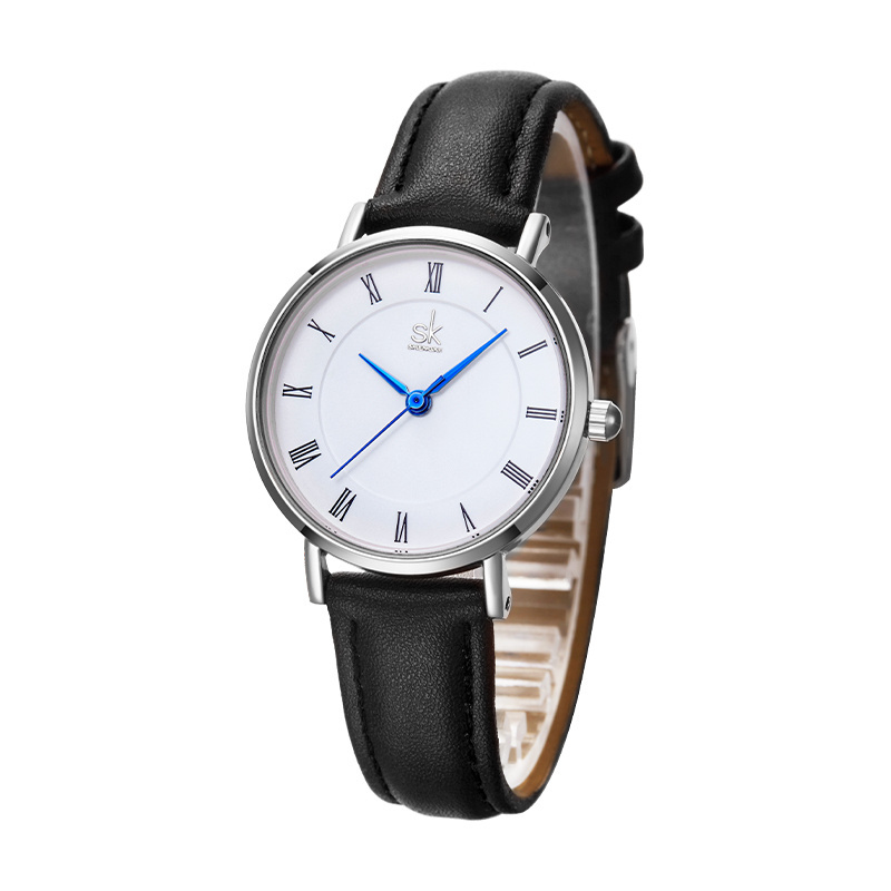 SHENGKE Beauty trendy wrist leisure design casual romantic female watch young lady simplicity black style woman watches