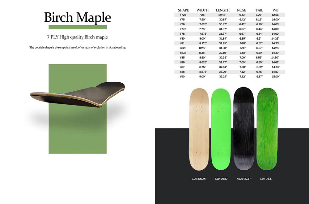 professional china manufacturer freestyle longboard for teenagers beginners double kick maple custom 7-layer skateboard  adult