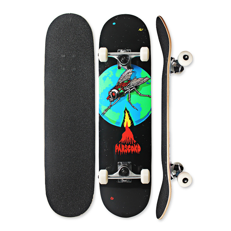 custom  46 inch longboard maple 608 bearings  sugar maple 31*8 31x8 inch professional complete element skateboard with 7 8 9 ply