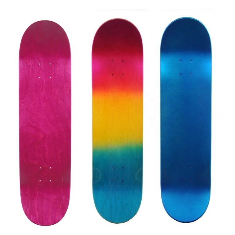 Free Freestyle Hard Rock Maple Cheap Blank Girl Skateboard Decks 8.125 8.5 8.0 Bulk Cruiser