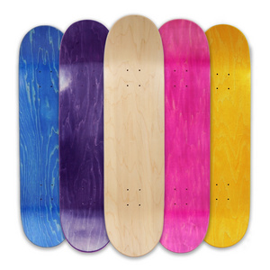 Free Freestyle Hard Rock Maple Cheap Blank Girl Skateboard Decks 8.125 8.5 8.0 Bulk Cruiser