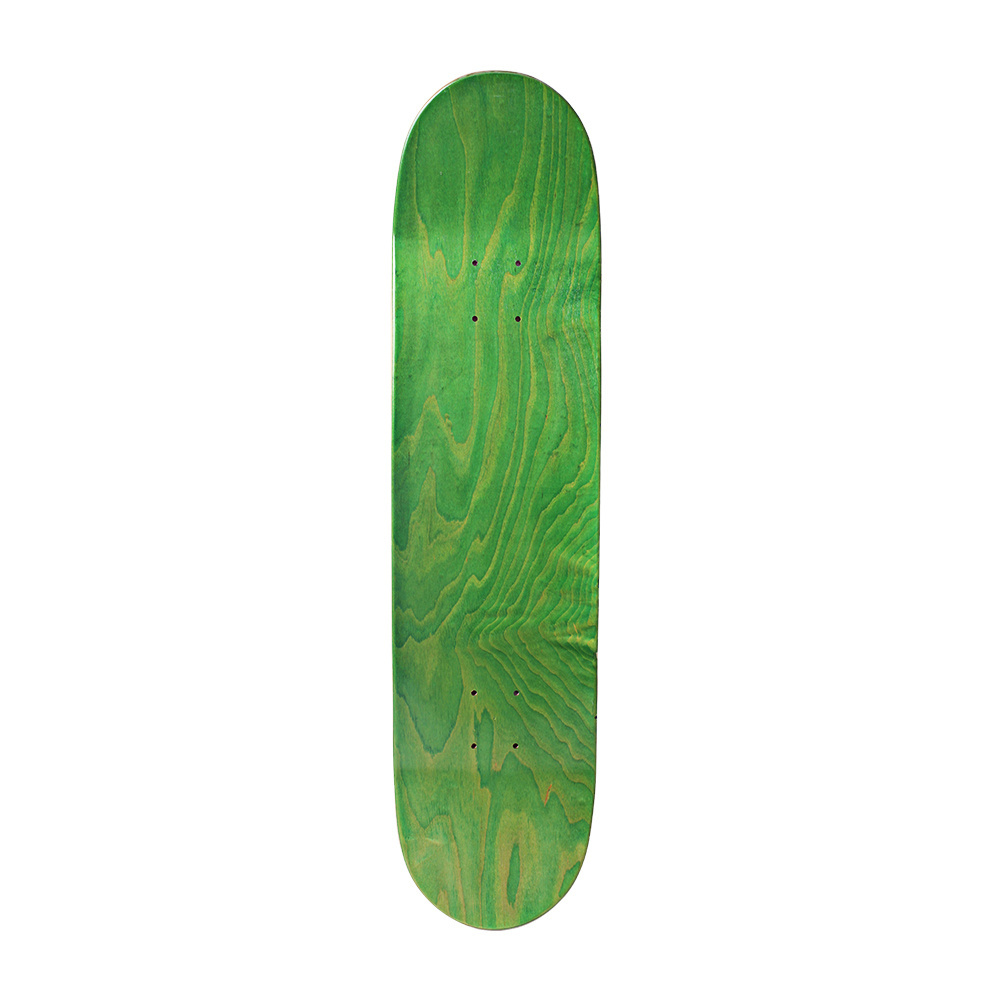 YAFENG Green color 7 layer maple deck longboard 34mm maple wood skateboard deck 22 inch plastic deck cruiser skateboard for kids