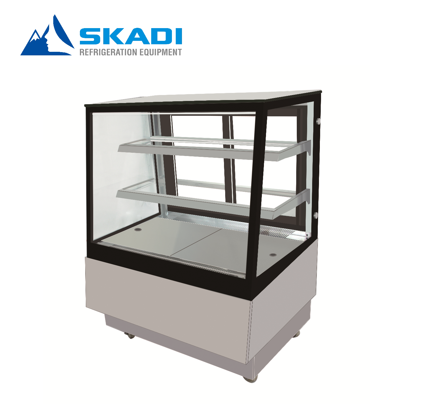 Chiller cake display display refrigerators refrigerated four sides glass refrigerator meat counters fridge cake fish counter