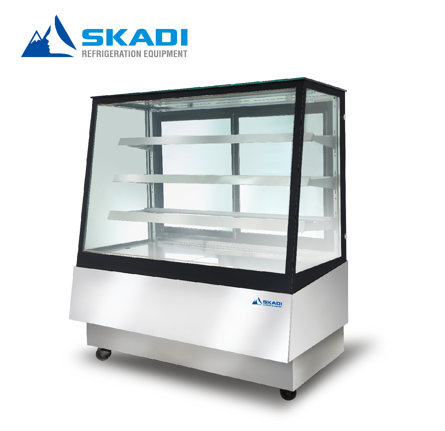 Chiller cake display display refrigerators refrigerated four sides glass refrigerator meat counters fridge cake fish counter