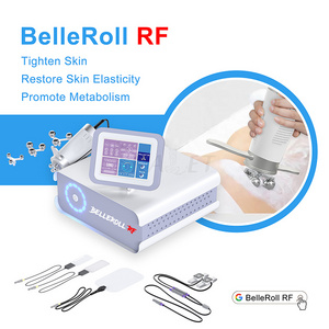 Bracelet ems multipolar rf 360 rotating machine face firming massage device rf body sculpting 360 degree roller rf