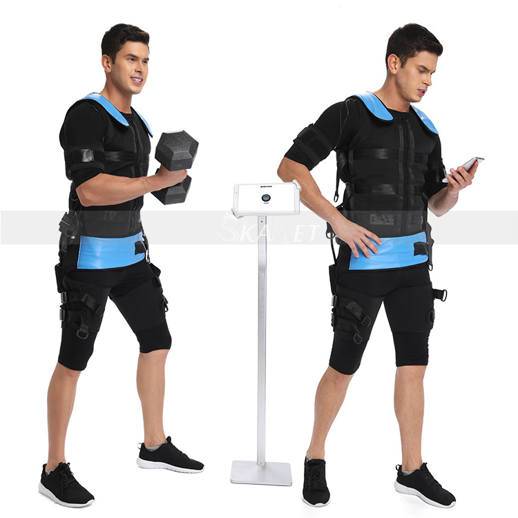 Wholesale price ems suit wireless training electric muscle stimulator Vest Fitness Training Suit fitness