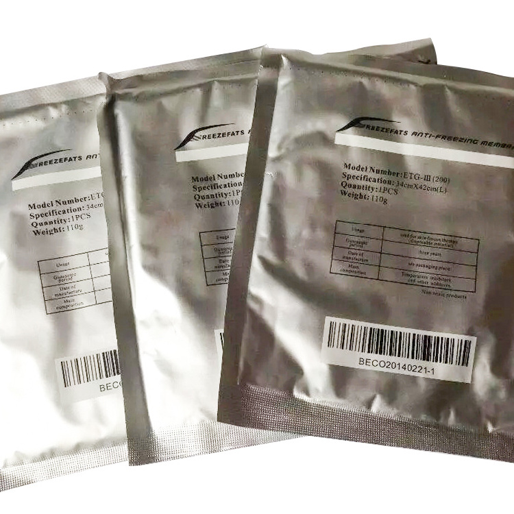 CRIOLIPOLISIS cryo pad antifreeze membrane for CRIOLIPOLISIS slimming machine