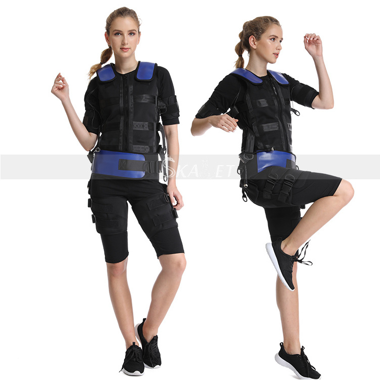 Wholesale price ems suit wireless training electric muscle stimulator Vest Fitness Training Suit fitness