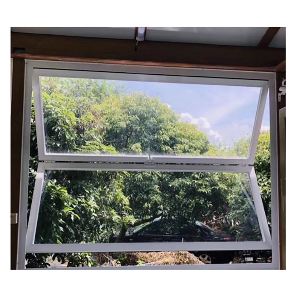 Modern Folding Windows New Design Double Glazed Glass Aluminum Alloy Frame Sliding Bi-Fold Glass Window