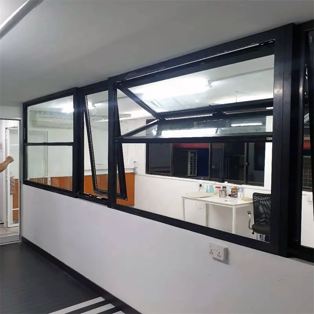 Wholesale Soundproof Double Hung Horizontal Slide Folding Window Aluminium Bifold Window